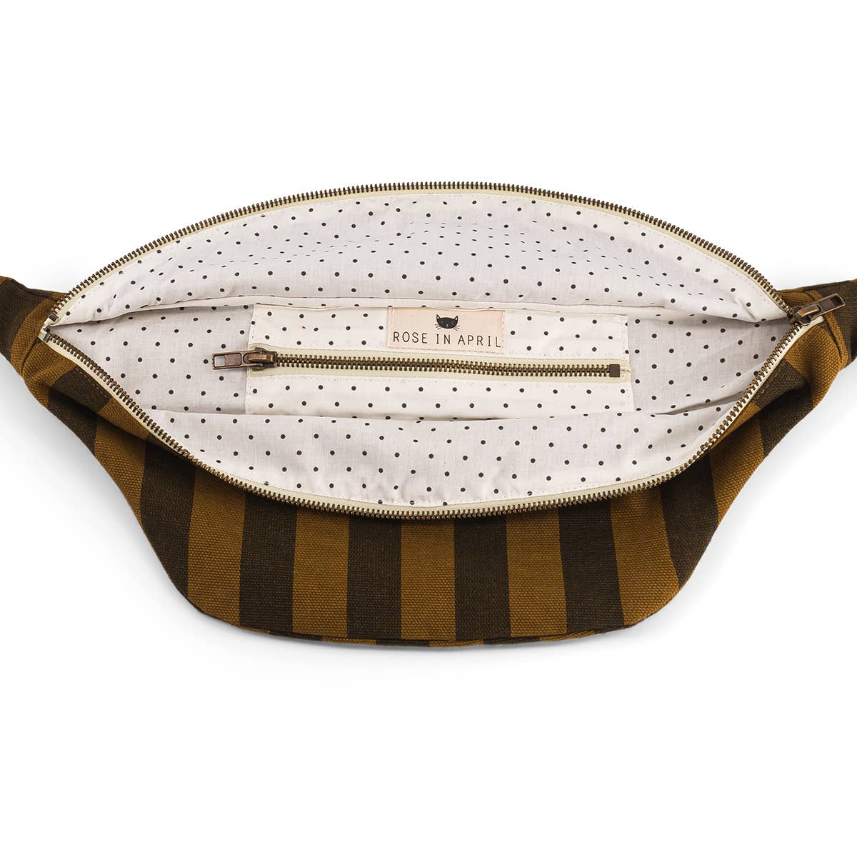 Banana Bag in Cumin Stripe