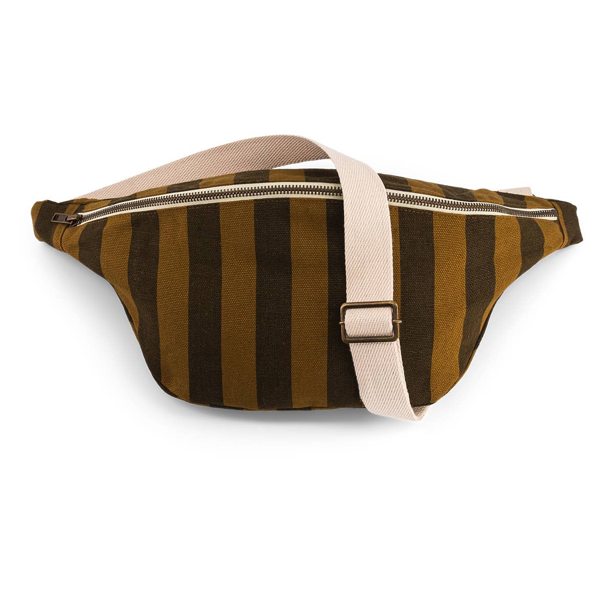 Banana Bag in Cumin Stripe