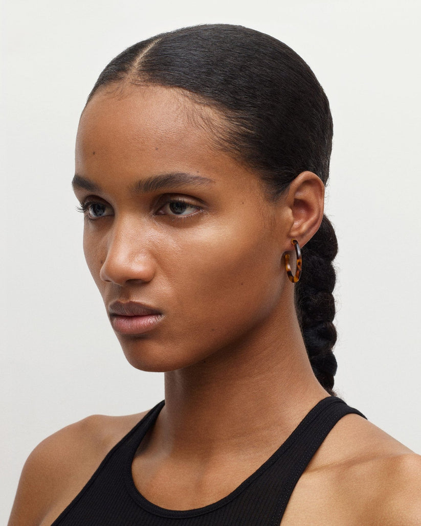 Machete Mini Hoops in Classic Tortoise