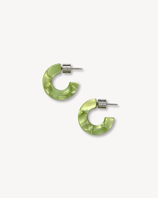 Machete Muse Hoops in Pistachio