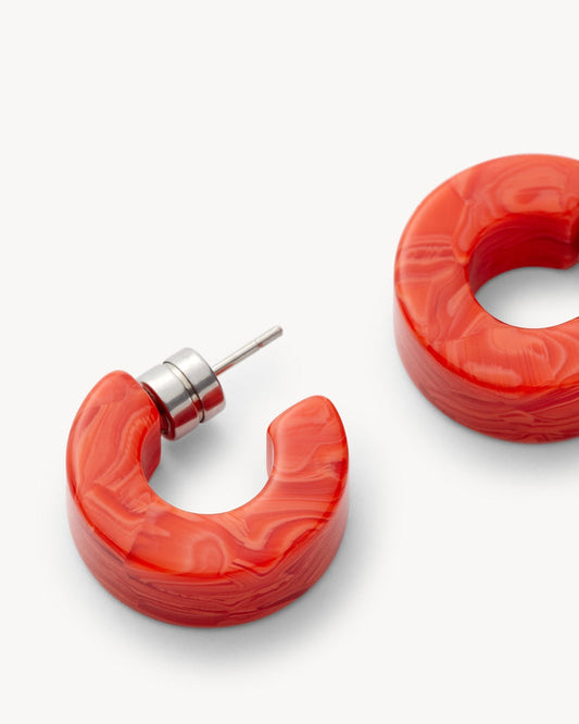 Machete Muse Hoops in Poppy