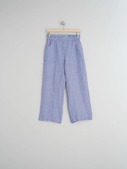 Indi & Cold Danny Crop Pant in Glacial Blue