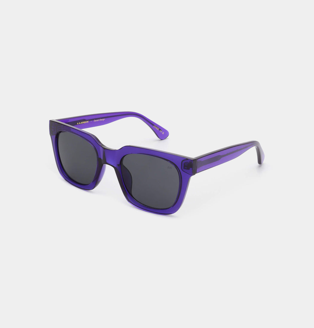 A.kjaerbede Nancy Sunglasses in Purple Transparent